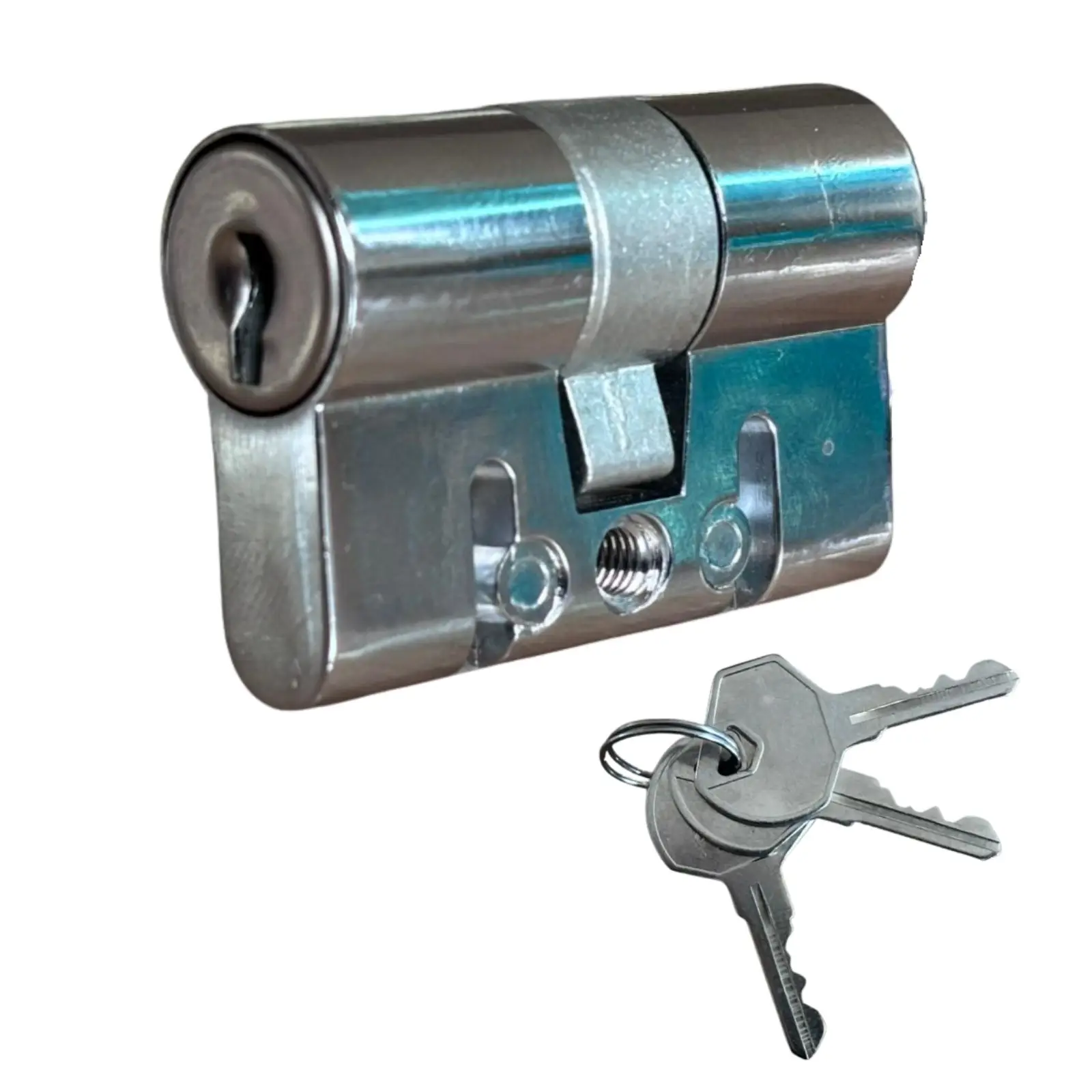 Security Door Lock Cylinder Barrel 3 Keys Standard