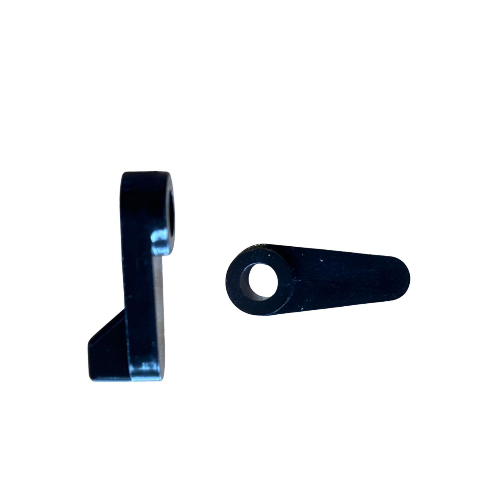 Flyscreen Swivel Clip Flush 1.6mm Black