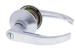 Carbine Ascot Privacy Set Disability Lever Brushed Satin Chrome