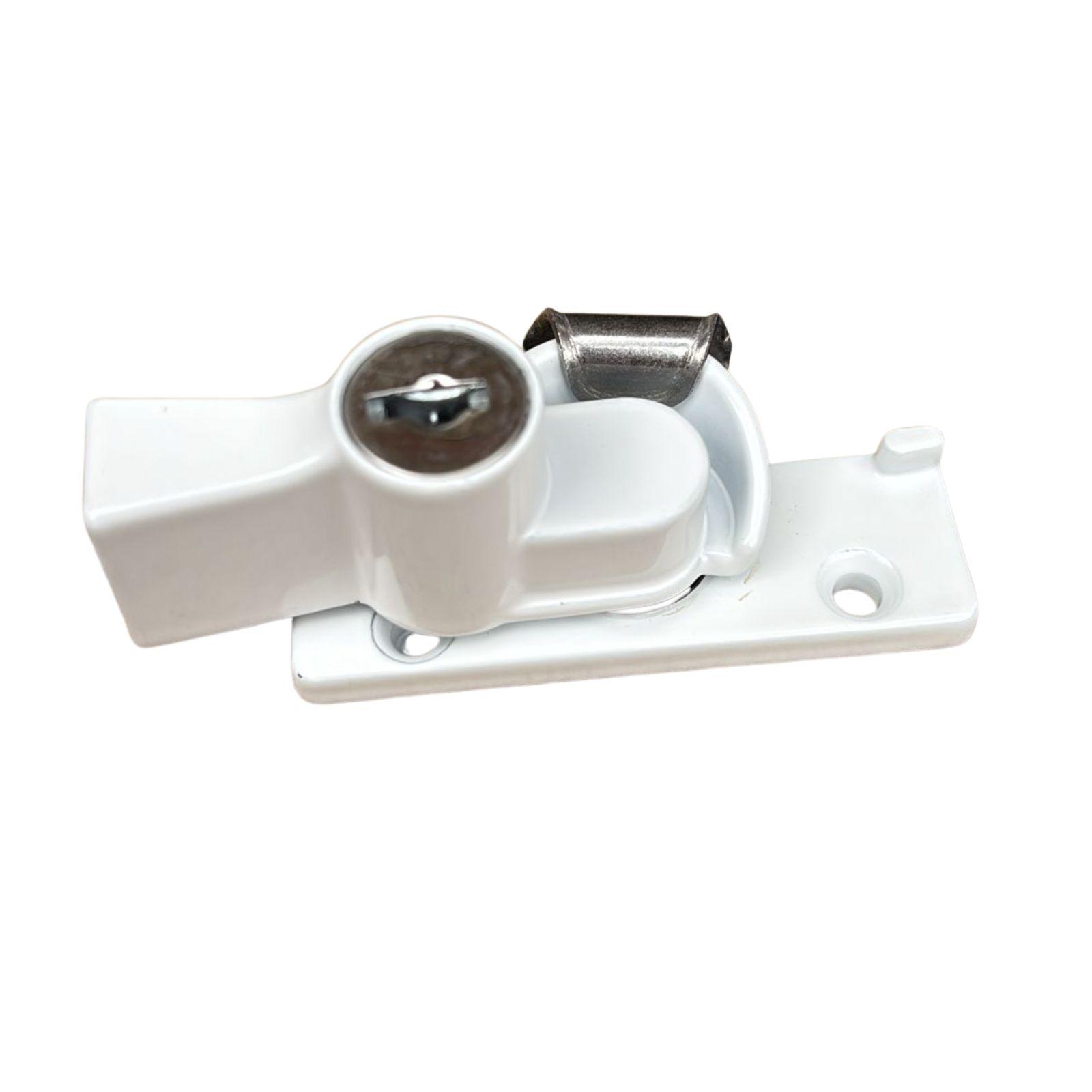 White Window Sash Lock Aluminium single