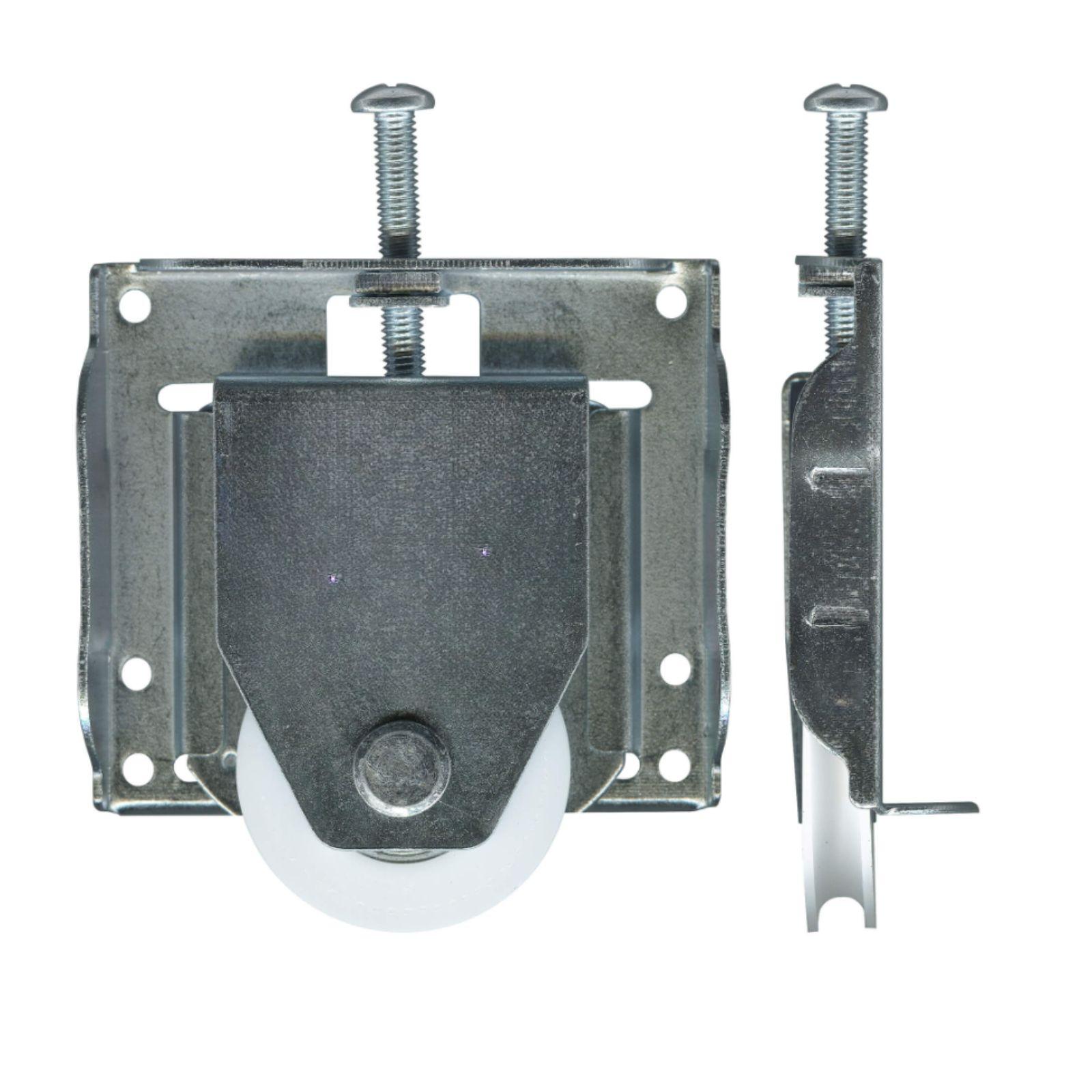 Adjustable Wardrobe Door Roller Concave single