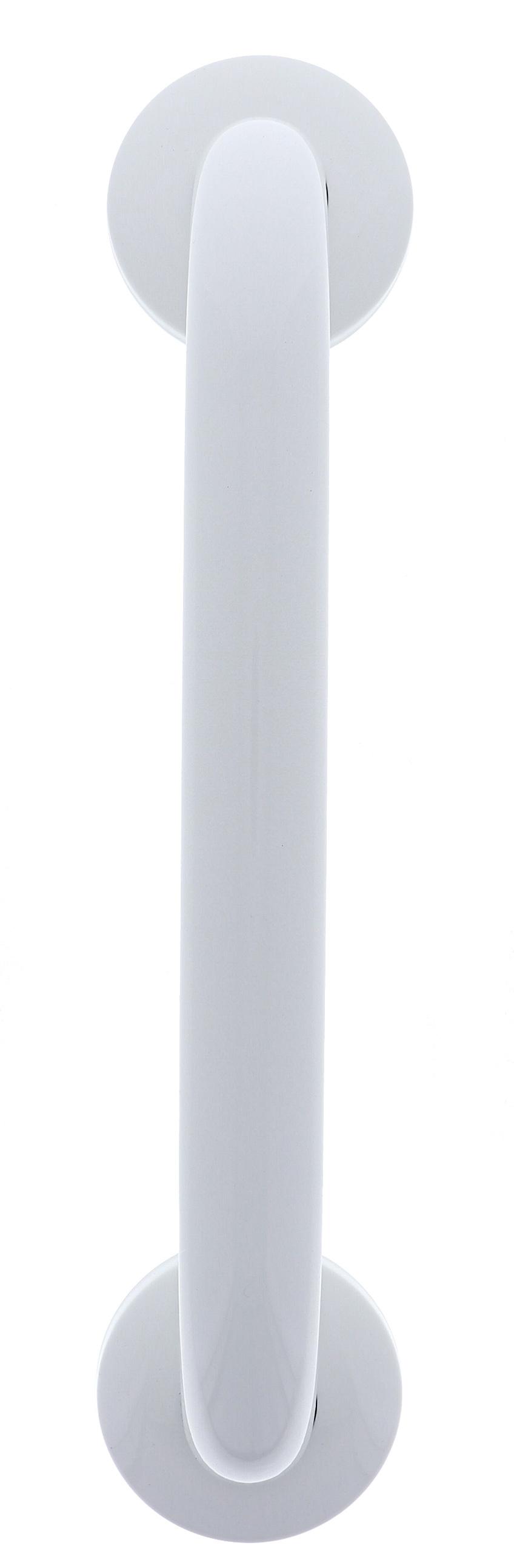Concealed Fix Grab Rail, 25mm x 300mm, White