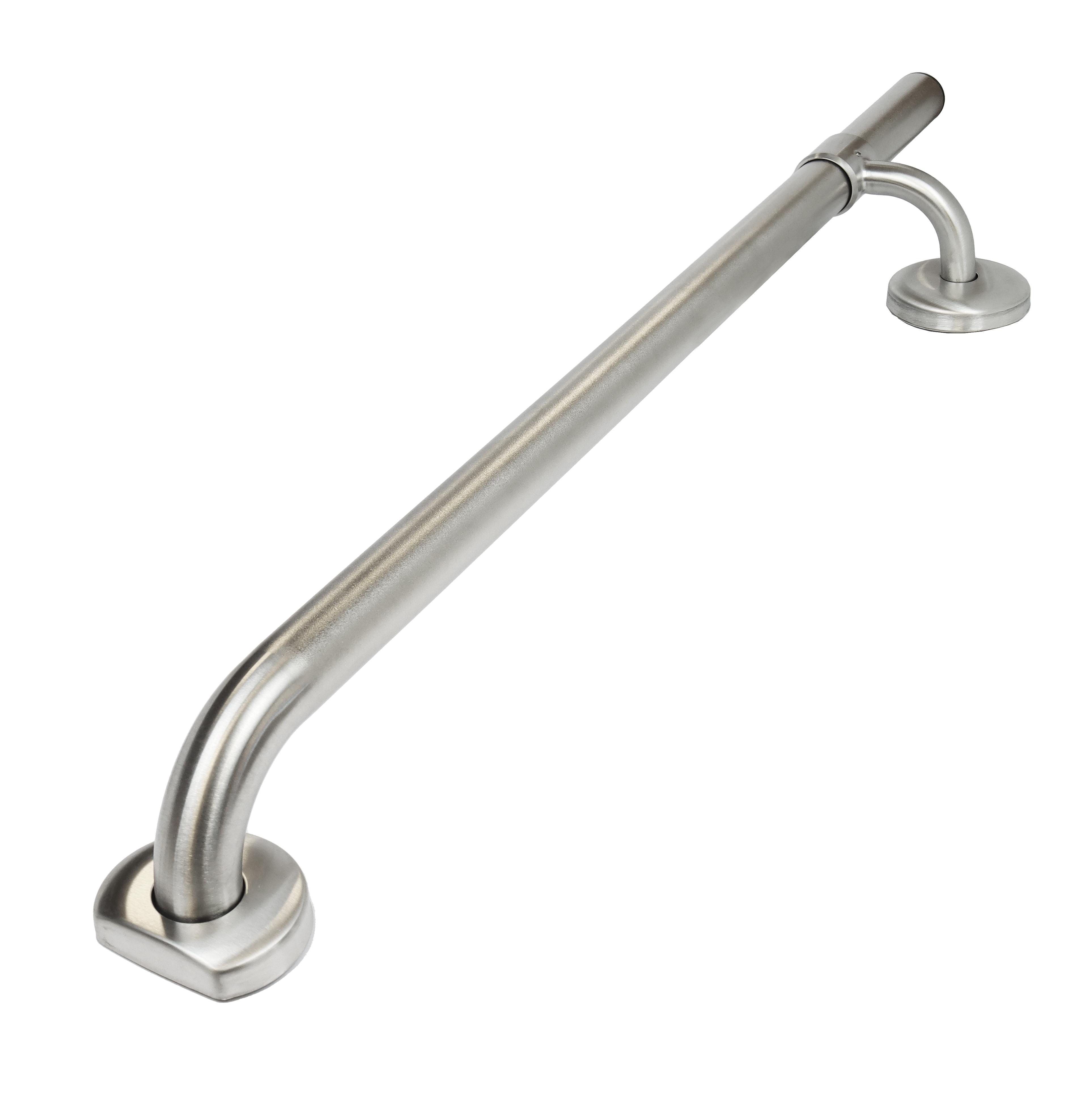 Grab Rail Sliding New Flat Covered End, 32MM x 1000MM, Peened