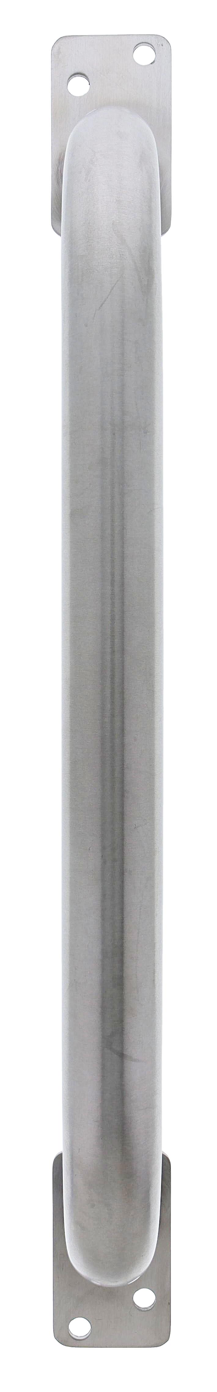 Double Hole Grab Rail, 25mm x 450mm, Brushed Stainless Steel