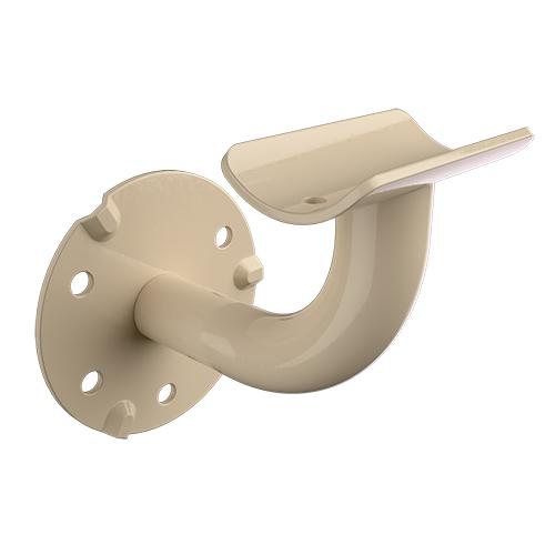 Ritefit Rail 38mm Modular System Hand rail bracket Almond Ivory