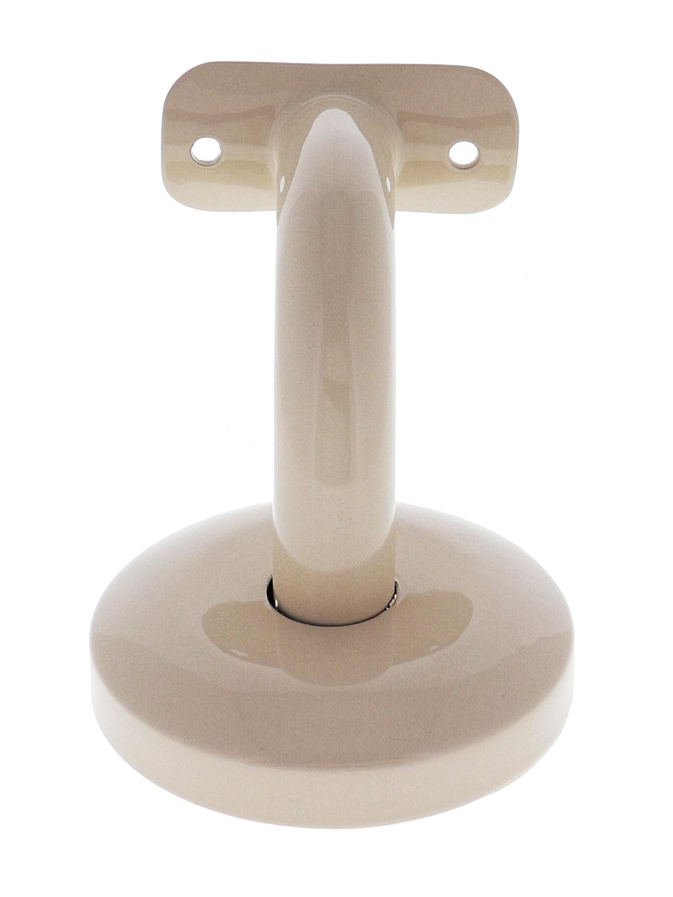 Modular Grab Rails Hand Rail Support, Hand rail support, Concealed Fixing Almond Ivory