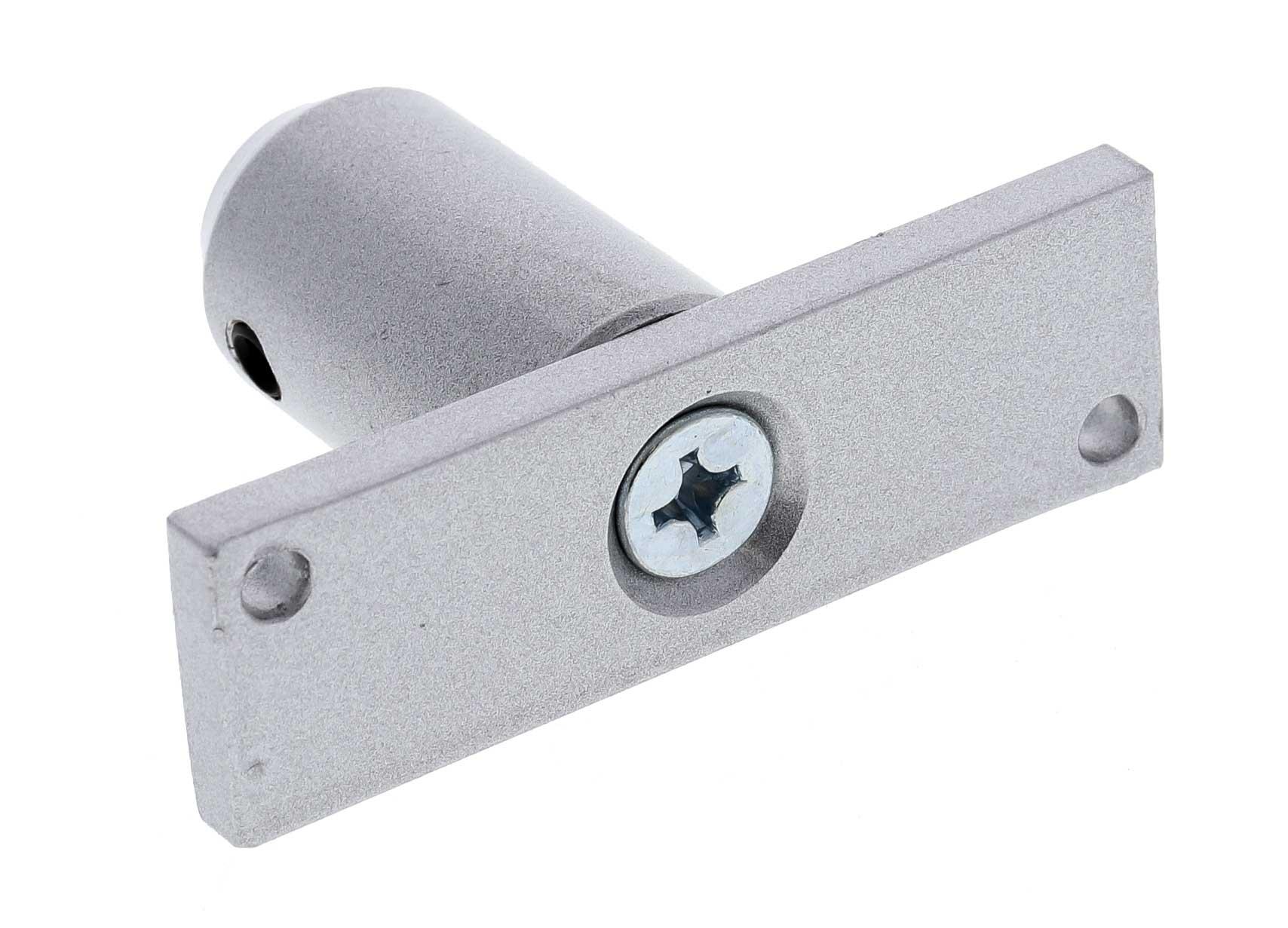 Double point hanger anodised silver