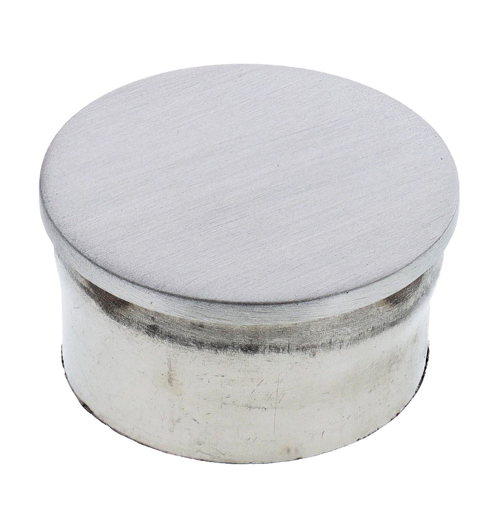 Rail end cap 32mm stainless steel