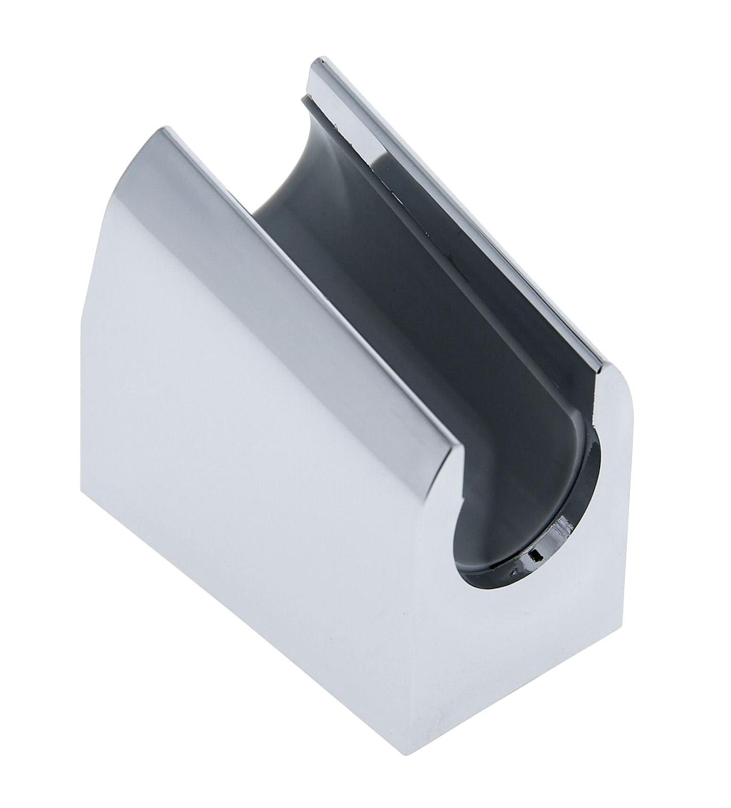 Square angled shower wall bracket