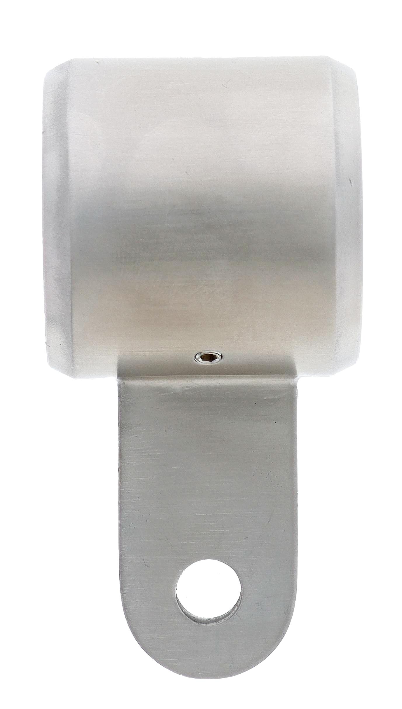 Ritefit Rail 38mm Modular System Horizontal rail adaptor through design Brushed Stainless Steel