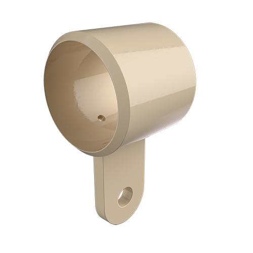 Ritefit Rail 38mm Modular System Horizontal rail adaptor through design Almond Ivory
