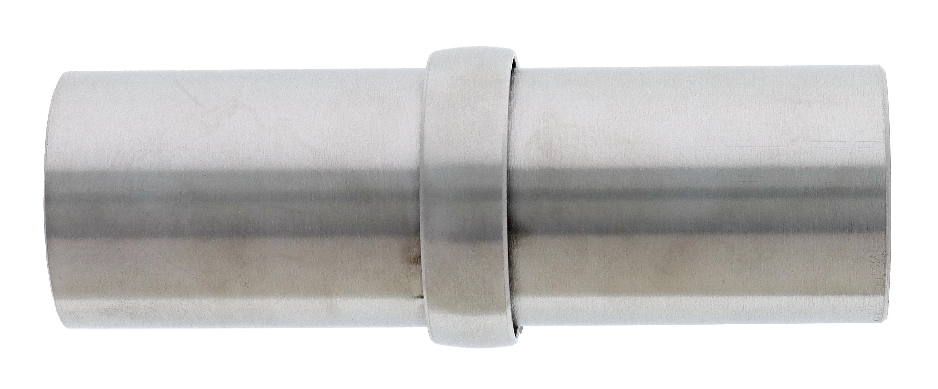 Ritefit Rail 38mm Modular System Joiner 38mm insert model with one dress ring Brushed Stainless Steel