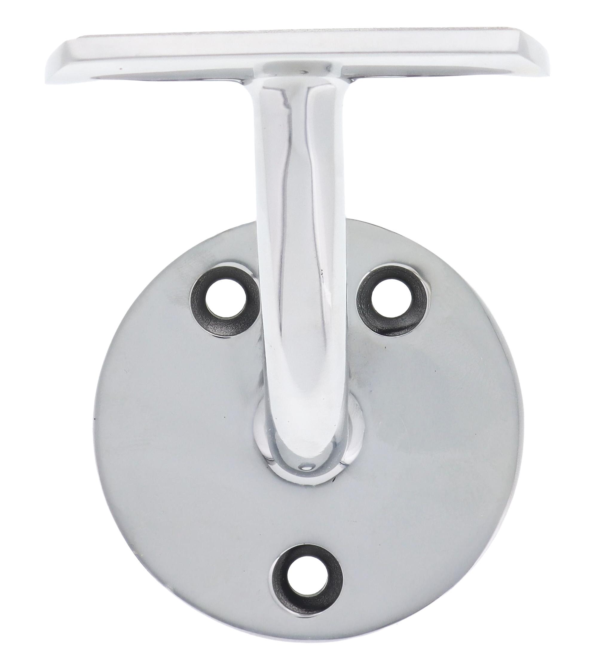 Hand rail bracket 23mm hole centre stainless steel