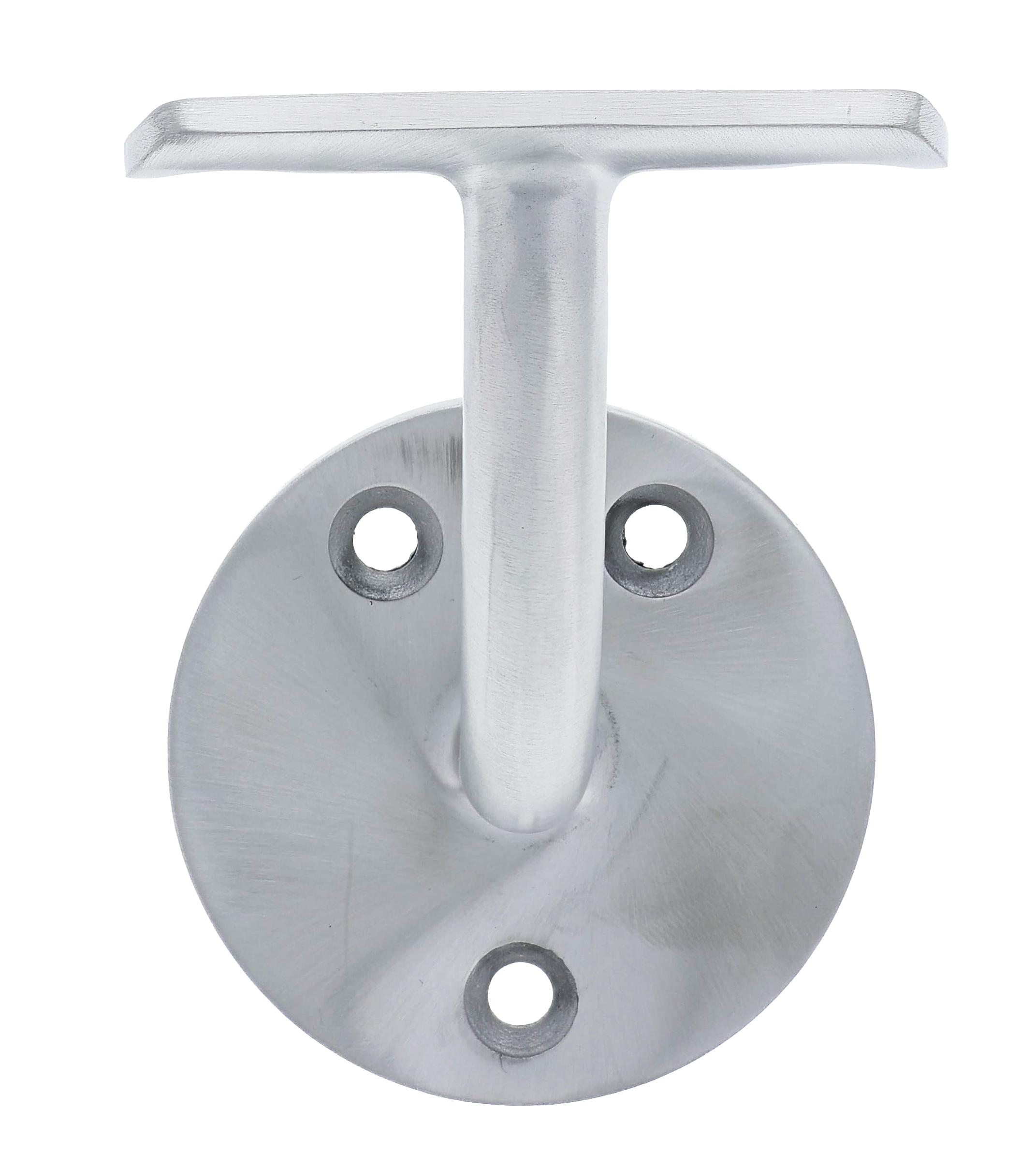 Hand rail bracket 23mm hole centre stainless steel