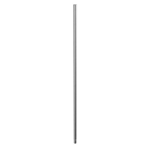 Ritefit Rail 38mm Modular System 1900mm Swaged tubing with one end dress ring Brushed Stainless Steel