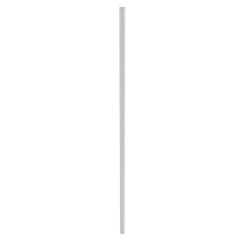 Ritefit Rail 38mm Modular System 1900mm Swaged tubing with one end dress ring White