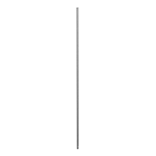 Ritefit Rail 38mm Modular System 2900mm Swaged tubing with one end dress ring Brushed Stainless Steel