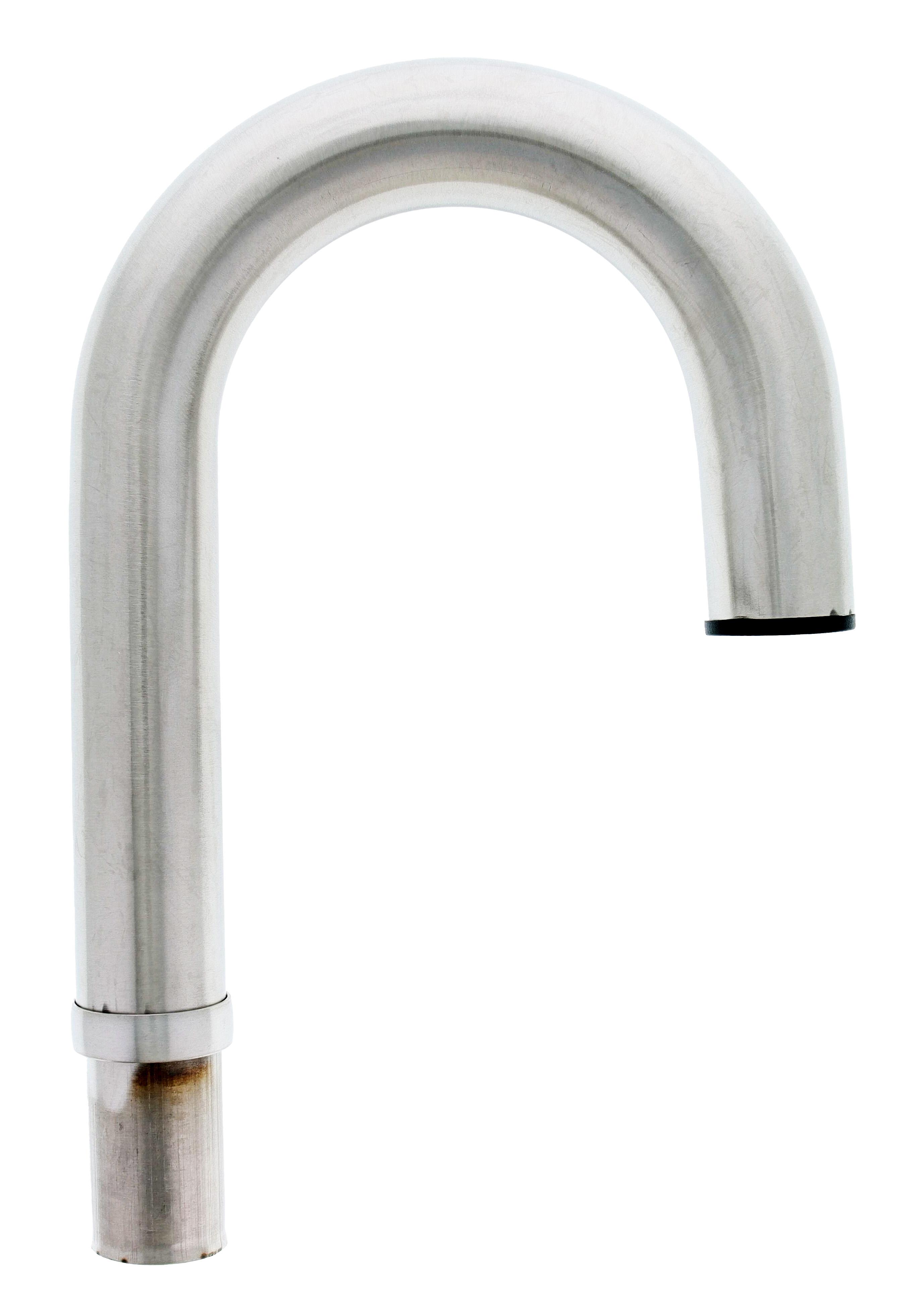 Ritefit Rail 38mm Modular System 300mm Hook end swaged with dress ring Brushed Stainless Steel
