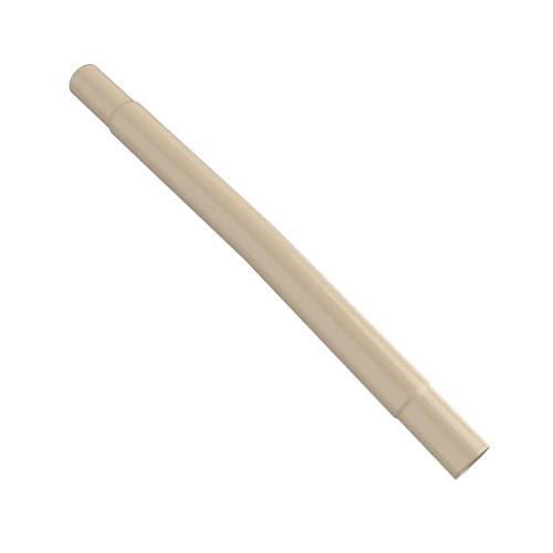 Ritefit Rail 38mm Modular System 4 degree bend swaged with dress rings Almond Ivory