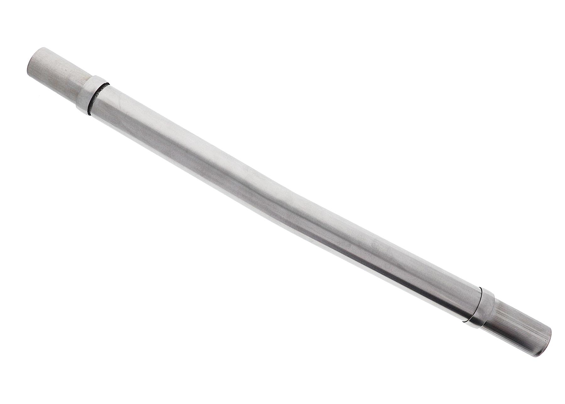 4 degree bend for ramp fall compliance, 32mm, brushed stainless steel