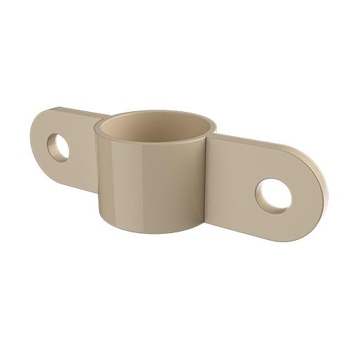 Ritefit Rail 38mm Modular System Mid rail adaptor double sided lugs Almond Ivory