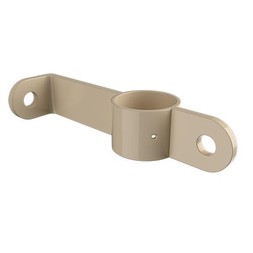 Ritefit Rail 38mm Modular System Mid rail adaptor single sided and right angled lugs Almond Ivory