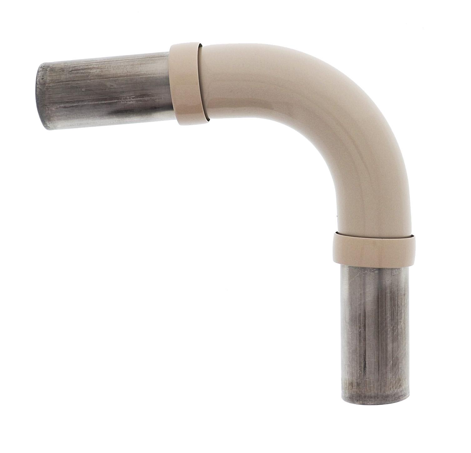 Modular Grab Rails Bend, Bend 90 degree, Almond Ivory