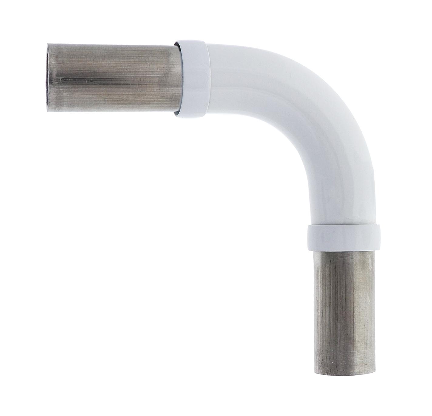 Modular Grab Rails Bend, Bend 90 degree, White