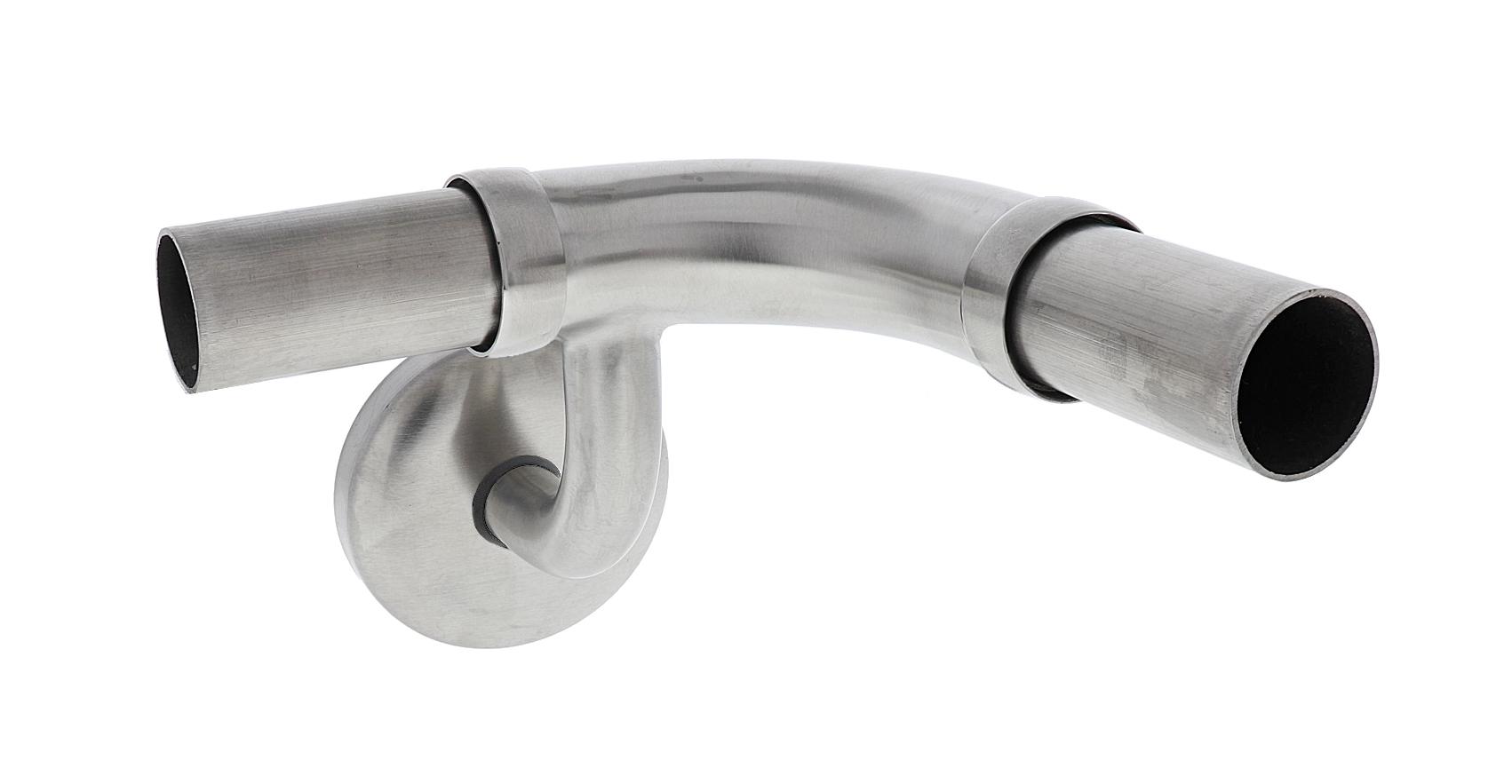 Steri-Gard Modular Grab Rails Elbow, Elbow 90 degree horizontal rh, , Concealed Fixing Brushed stainless steel