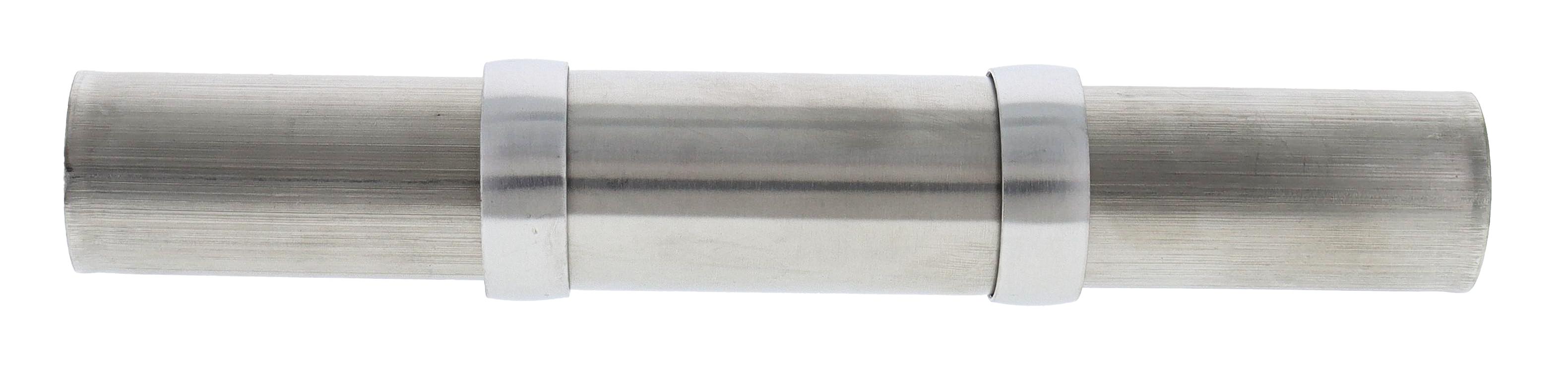 Modular Grab Rails Straight Joiner, Straight joiner less undersling, Brushed Stainless Steel