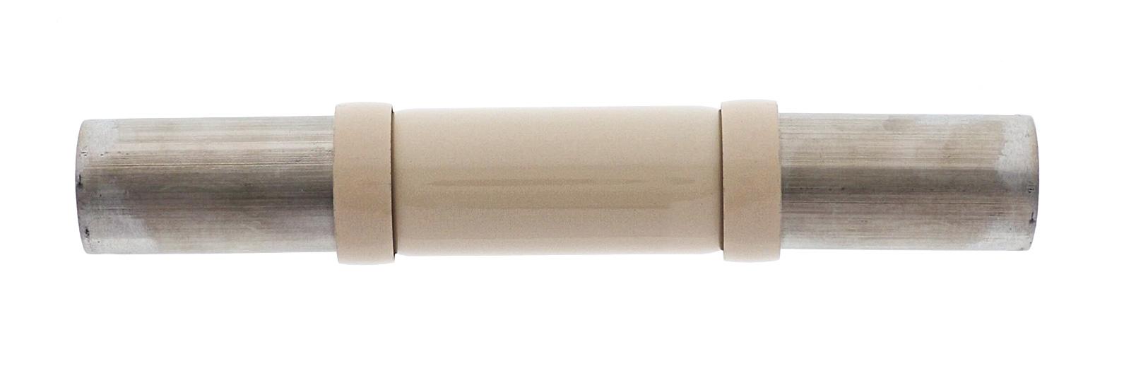 Modular Grab Rails Straight Joiner, Straight joiner less undersling, Almond Ivory