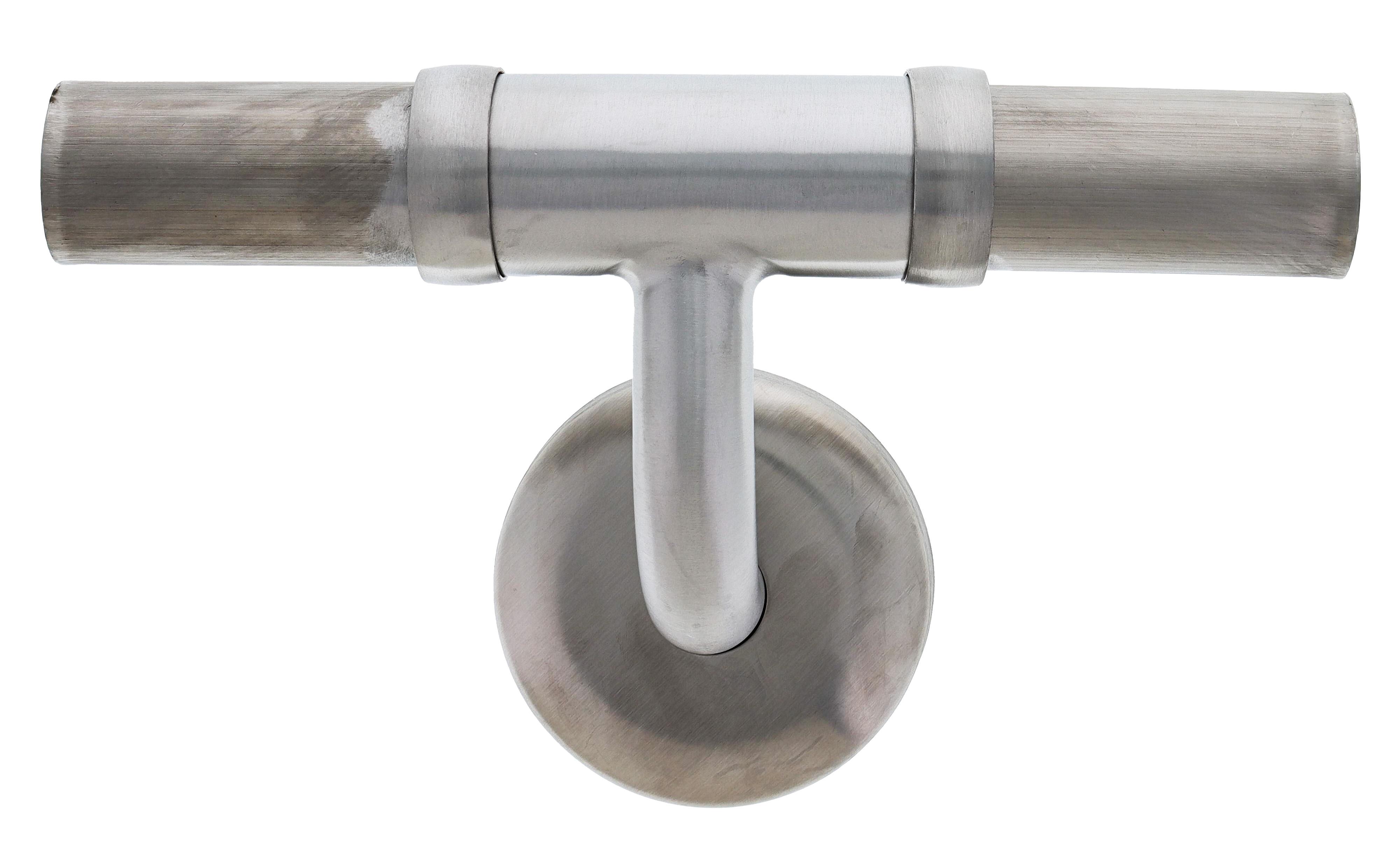 Modular Grab Rails Straight Joiner, Straight joiner, Concealed Fixing Brushed Stainless Steel