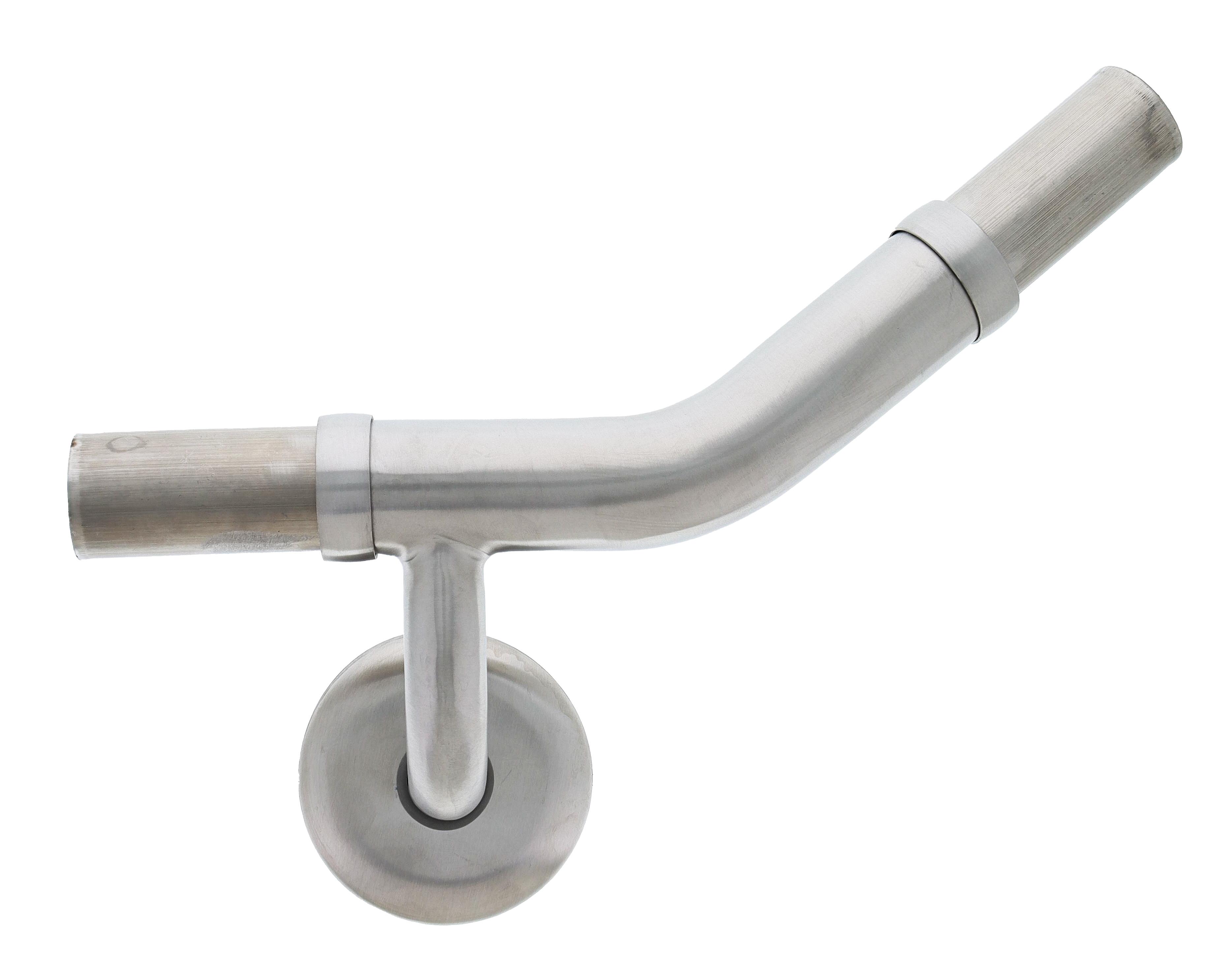 Steri-Gard Modular Grab Rails Elbow, Elbow 40 degree rh, , Concealed Fixing Brushed stainless steel