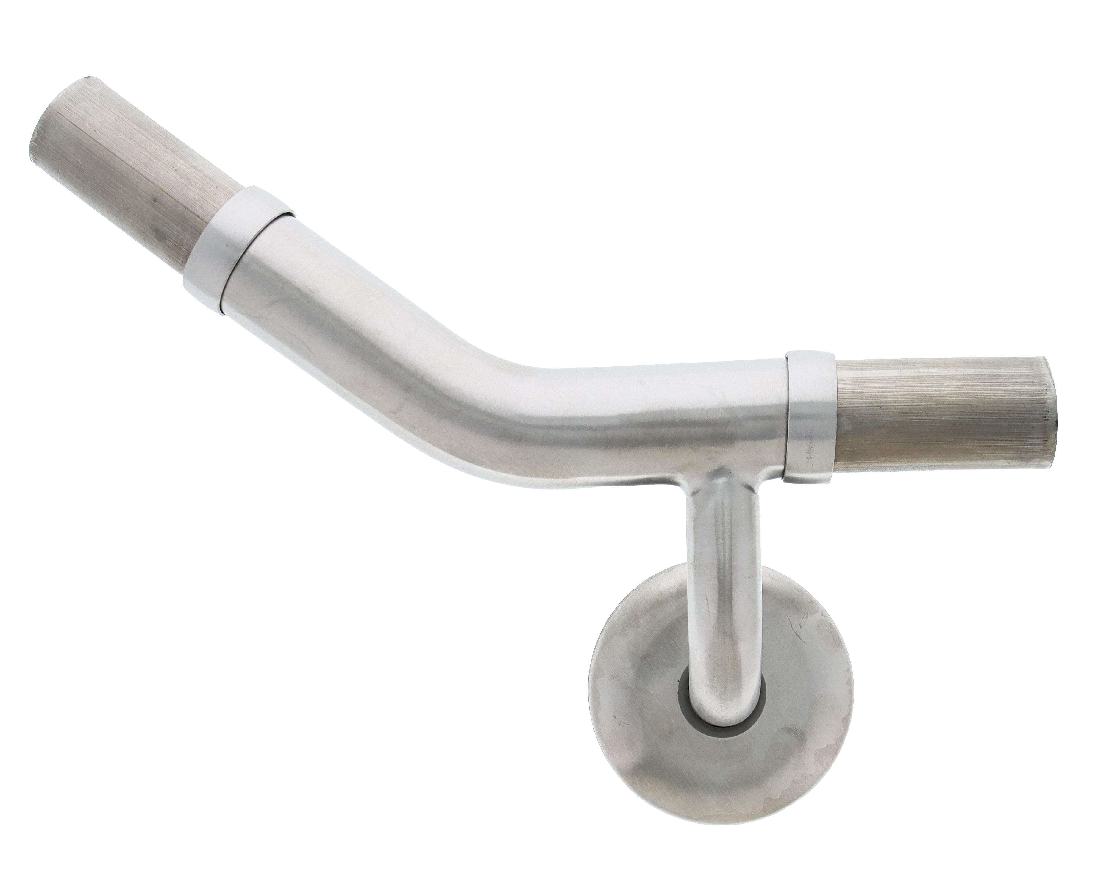 Steri-Gard Modular Grab Rails Elbow, Elbow 40 degree lh, , Concealed Fixing Brushed stainless steel