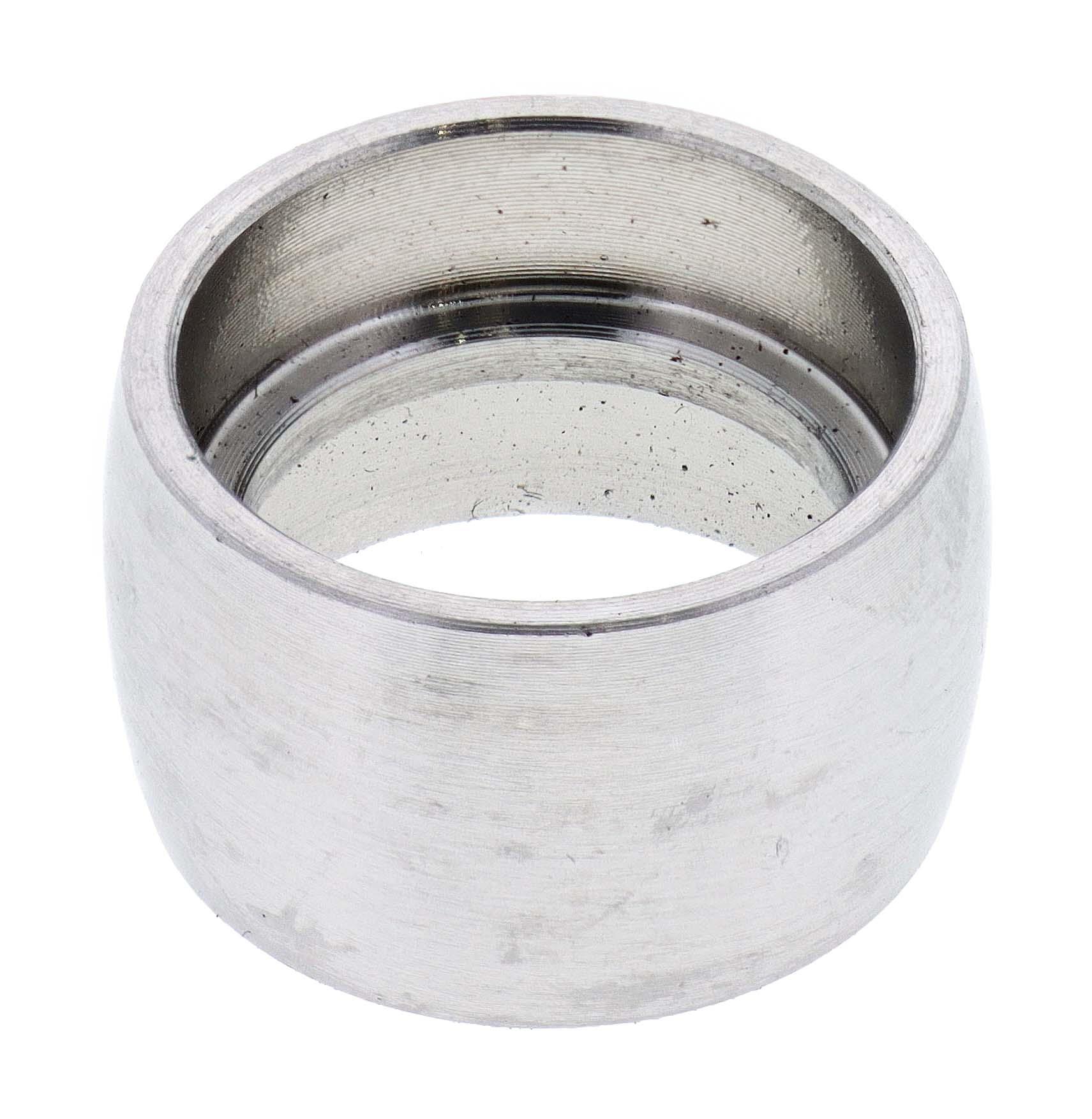 Lencare TGRM 19mm brushed stainless steel dress ring