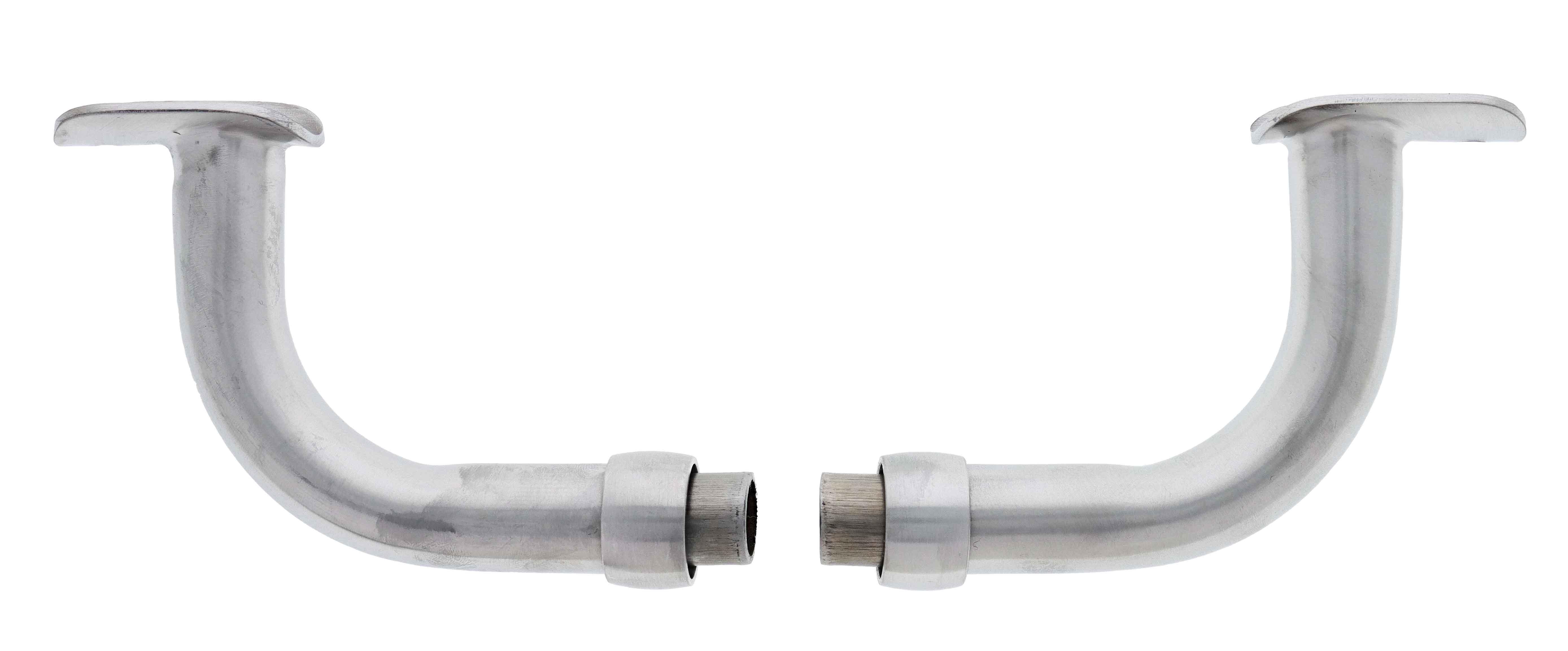 Lencare TGR Brackets Only, , Per Pair, Brushed Stainless Steel