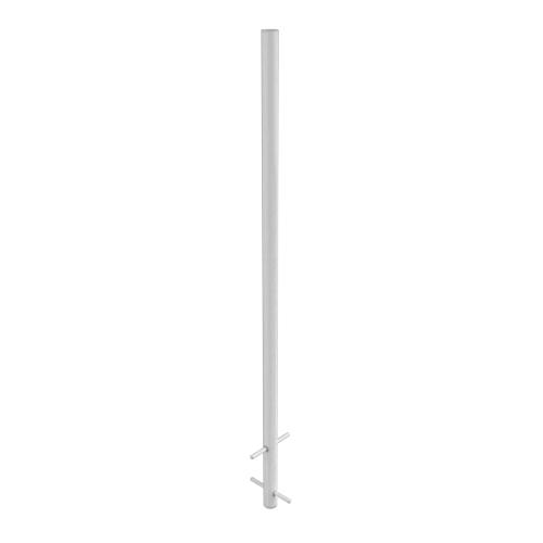 Ritefit Rail 38mm Modular System 1300mm Vertical leg for core drilled with two offset pins White