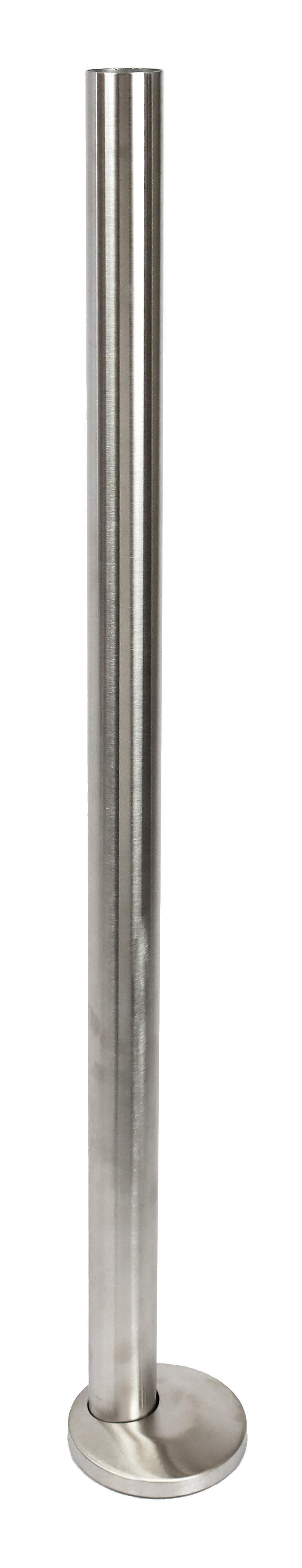 Ritefit Rail 38mm Modular System 1000mm Vertical leg offset with offset positioning close to edge 6mm flange 100mm diameter and reduced heig
