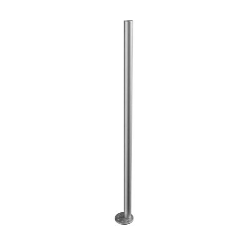 Ritefit Rail 38mm Modular System 1000mm Vertical leg offset with offset positioning close to edge 6mm flange 100mm diameter and flange cover