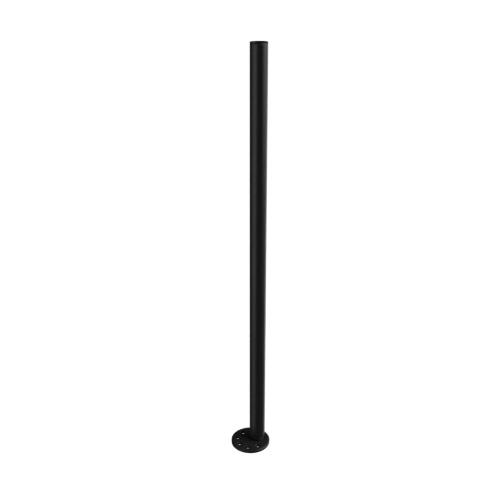 Ritefit Rail 38mm Modular System 1000mm Vertical leg offset with offset positioning close to edge 6mm flange 100mm diameter and flange cover