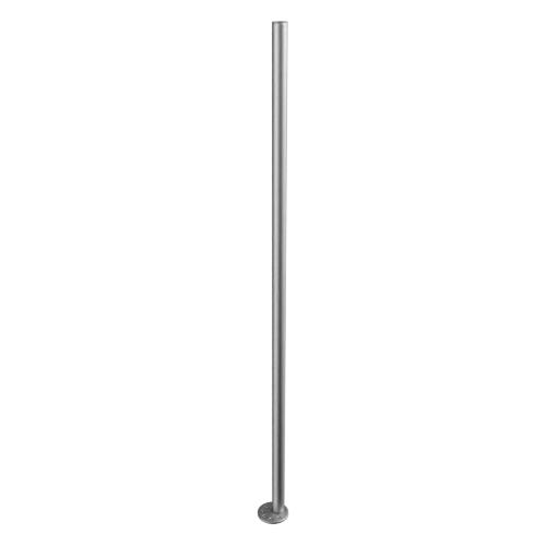 Ritefit Rail 38mm Modular System 1500mm Vertical leg offset with offset positioning close to edge 6mm flange 100mm diameter and flange cover