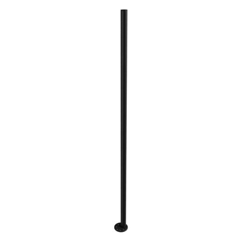 Ritefit Rail 38mm Modular System 1500mm Vertical leg offset with offset positioning close to edge 6mm flange 100mm diameter and flange cover