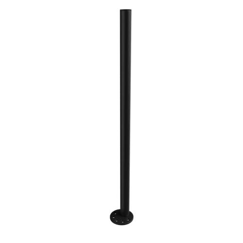 Ritefit Rail 38mm Modular System 820mm Vertical leg offset with offset positioning close to edge 6mm flange 100mm diameter and flange cover