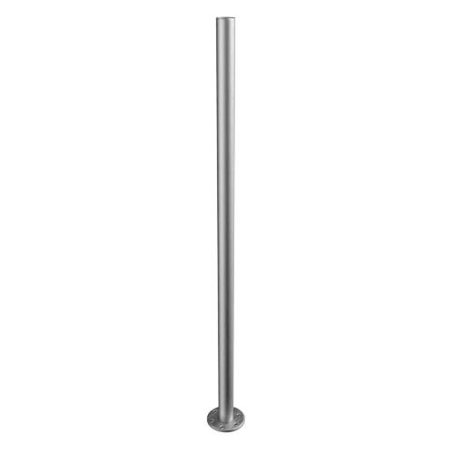 Ritefit Rail 38mm Modular System 1000mm Vertical leg with reinforced lower inner section with 6mm flange 100mm diameter and flange cover Mat