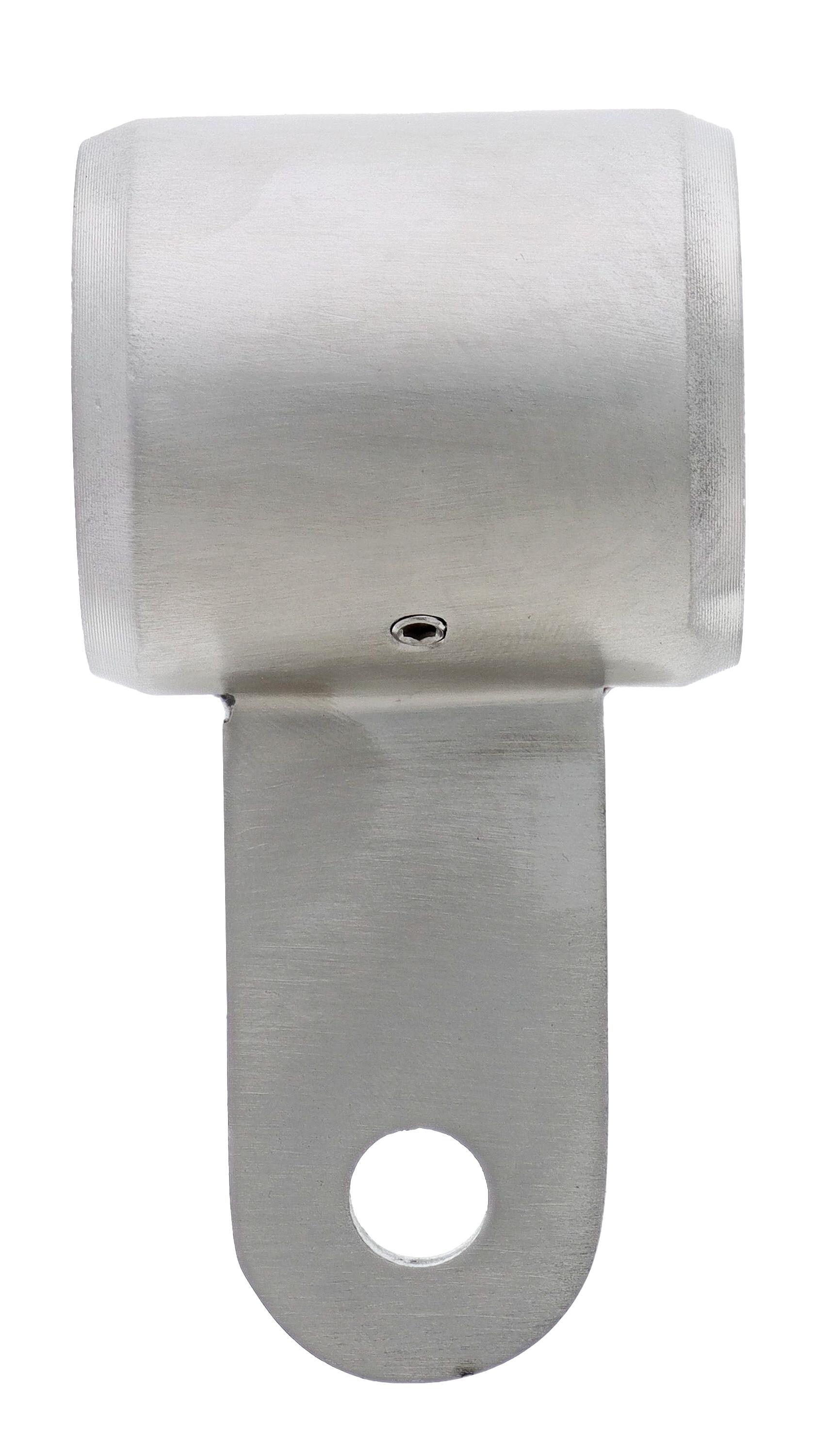 Ritefit Rail 32mm Modular System Horizontal rail adaptor for 38mm leg, 32mm tubing Brushed Stainless Steel