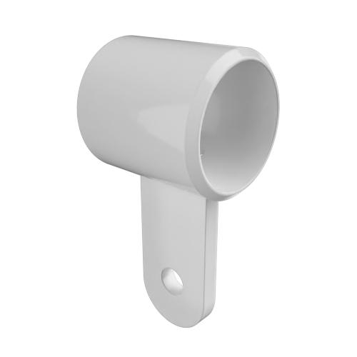 Ritefit Rail 32mm Modular System Horizontal rail adaptor for 38mm leg, 32mm tubing White