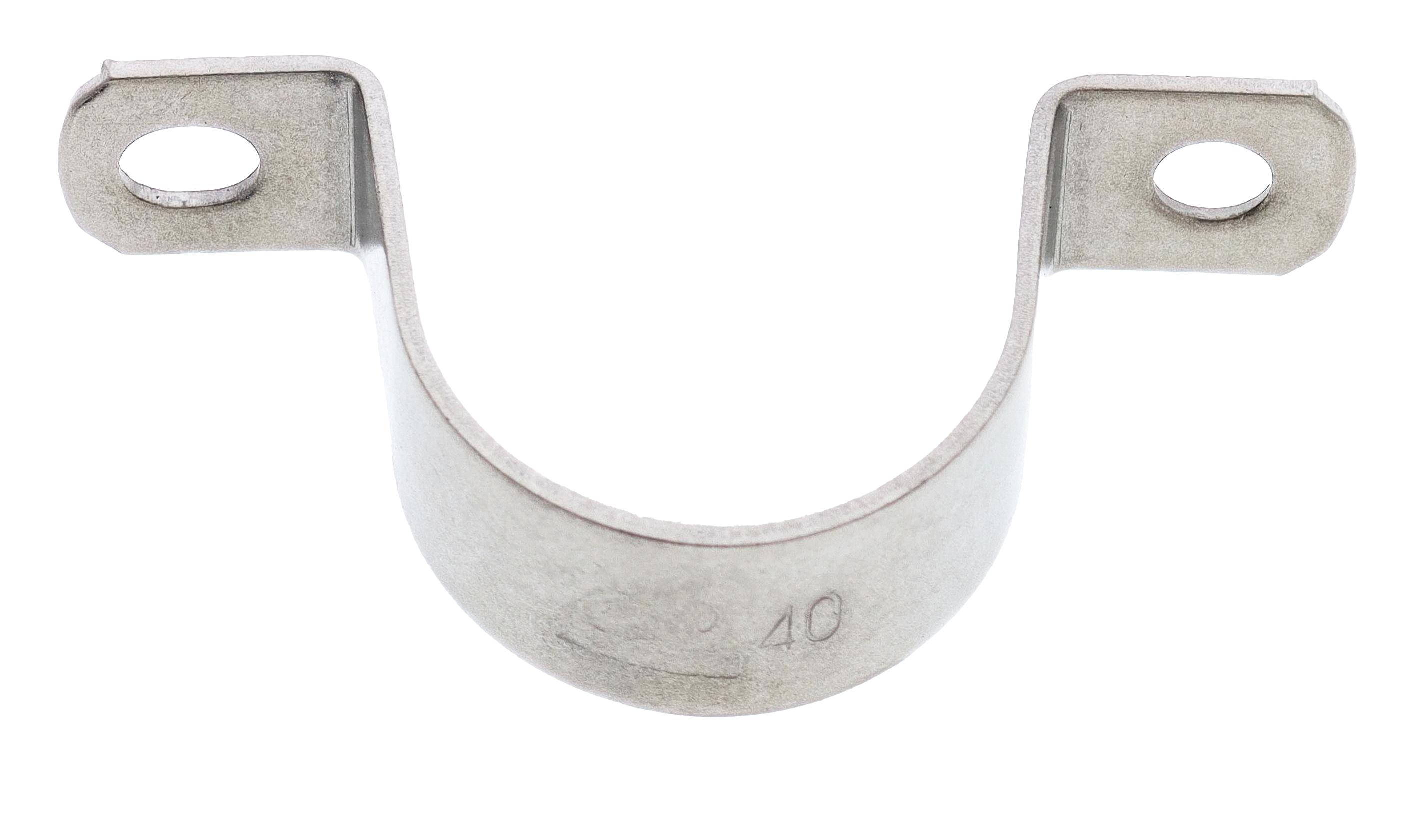 Ritefit Rail 38mm Modular System Saddle bracket Brushed Stainless Steel